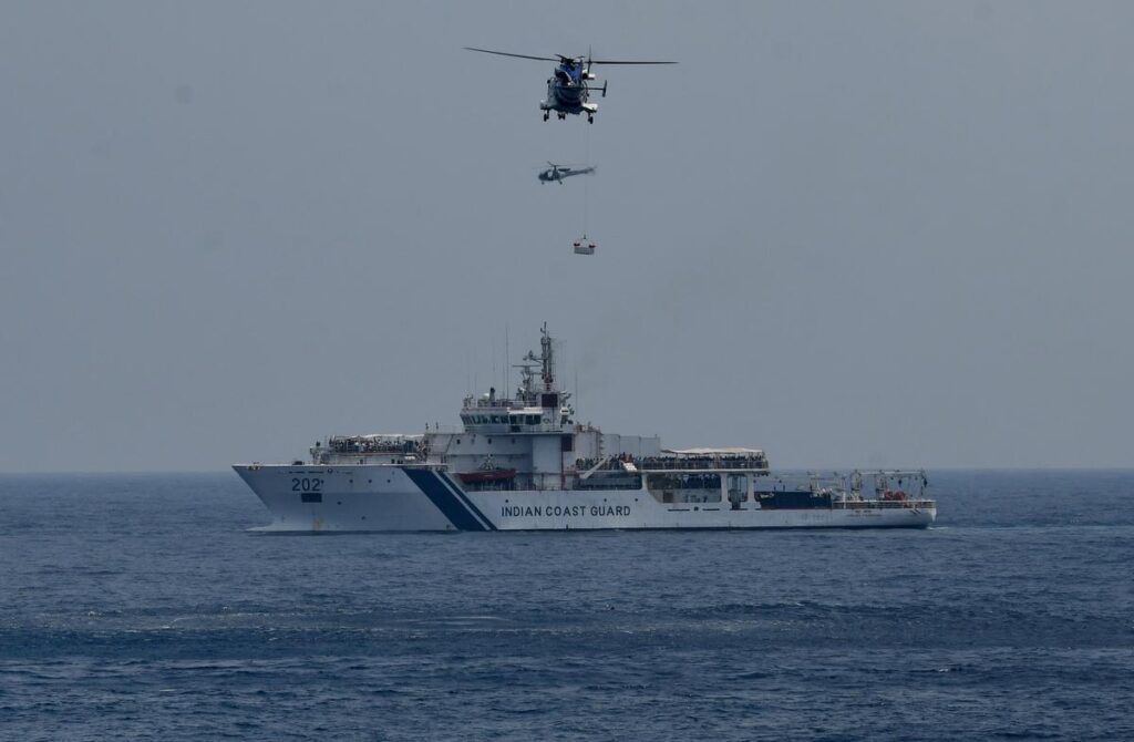 Smugglers Throw 300 Kg Drugs Worth ₹1,800 Crore Into Sea During Gujarat Coast Guard Chase