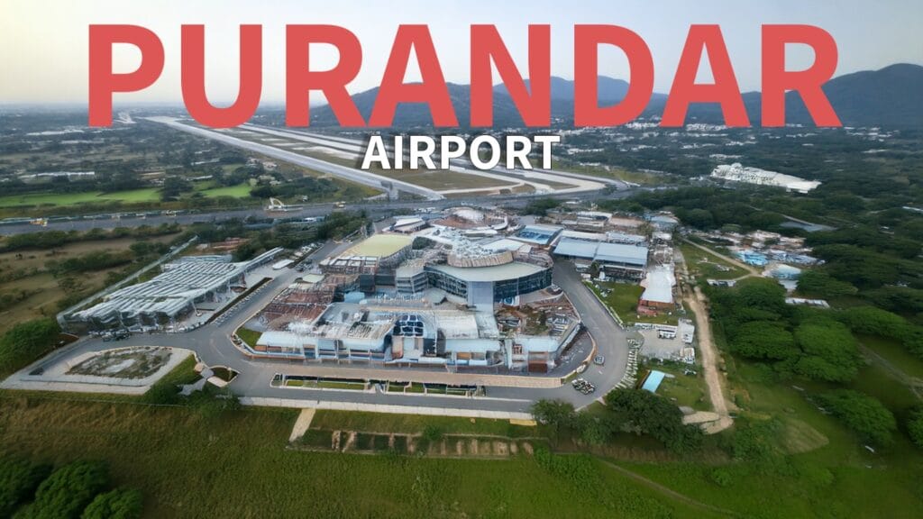 Purandar Airport Project Accelerated | Maharashtra Government Begins Land Acquisition Drive