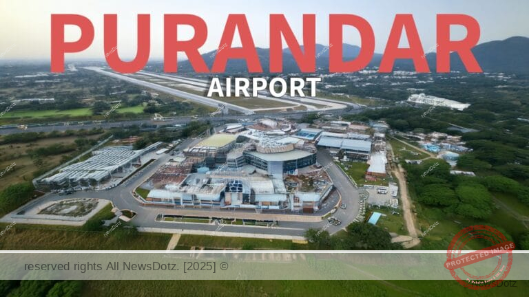 Purandar Airport Project Accelerated | Maharashtra Government Begins Land Acquisition Drive