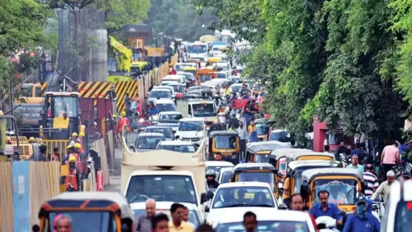 Sinhagad Road Miseries: slipper roads, ruptured chambers turning journey dangerous