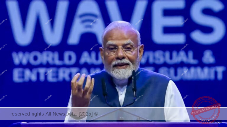 India takes front stage: PM Modi to inaugurate WAVES 2025 in Mumbai
