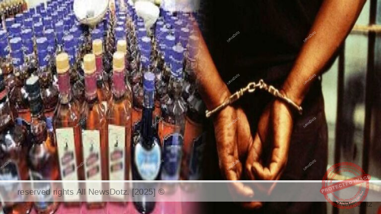 After locals set off an alert, Chikhli's Hidden Menace Busted Illegal Liquor Den Razed