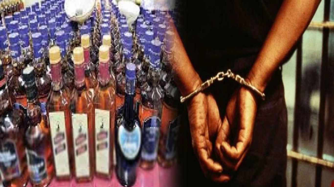 After locals set off an alert, Chikhli's Hidden Menace Busted Illegal Liquor Den Razed