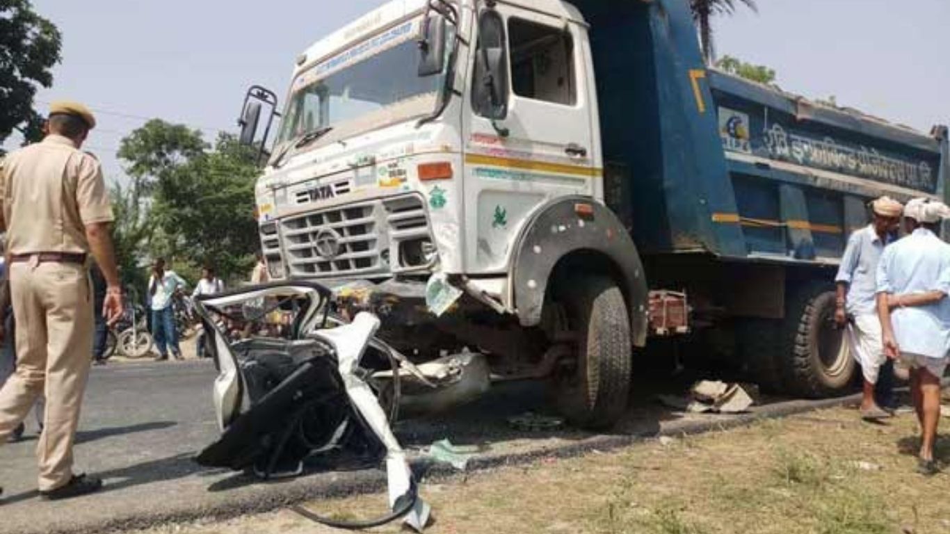 Tragedy on Pune-Nashik Highway: 6-Year-Old Boy Crushed by Speeding Bulldozer in Front of Mother