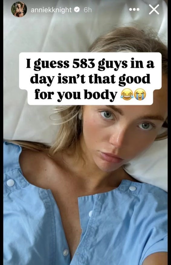 From Viral to Critical: OnlyFans Model Hospitalized After Extreme 583-Man Challenge 1 image 7