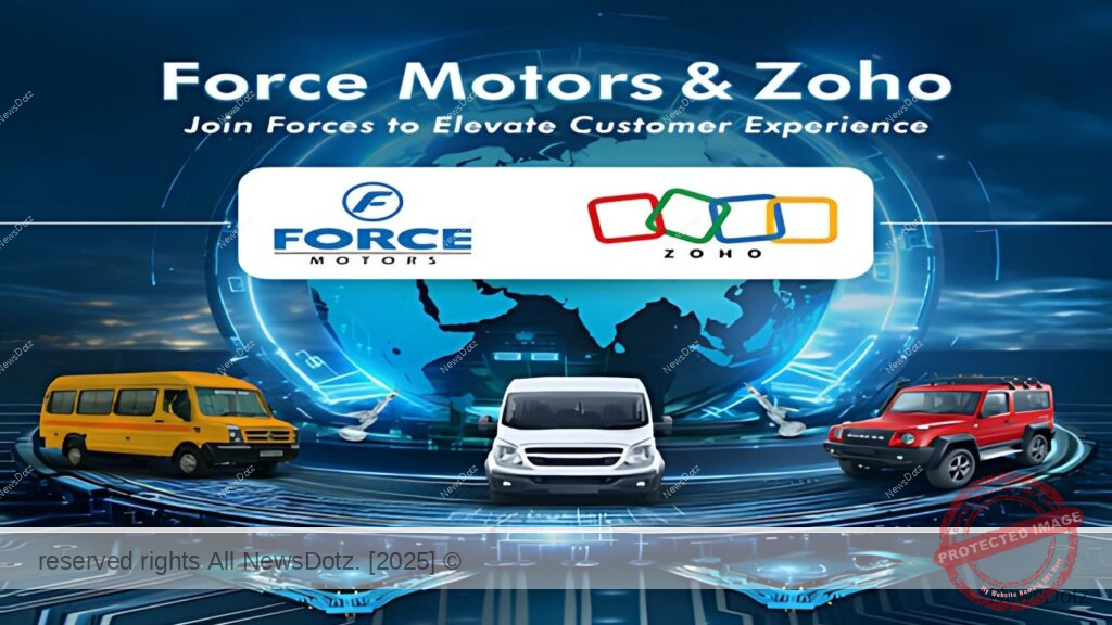 Force Motors Joins Hands with Zoho for Nationwide Digital Transformation of Dealer Network