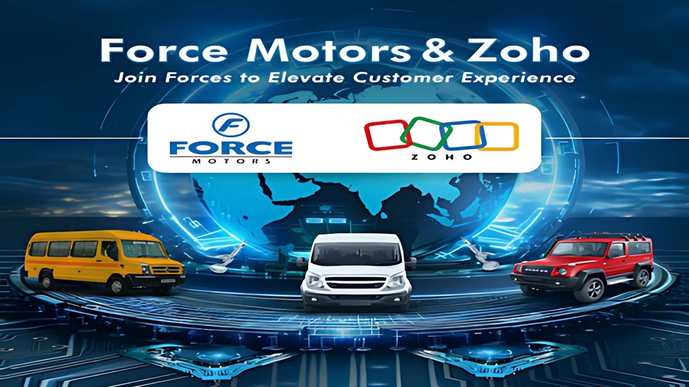 Force Motors Joins Hands with Zoho for Nationwide Digital Transformation of Dealer Network