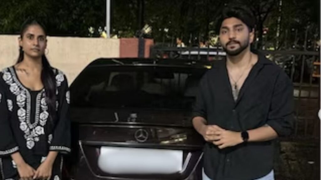 Viral Stunt on Moving Car Lands Navi Mumbai Duo in Trouble 2 mrudula 16 3