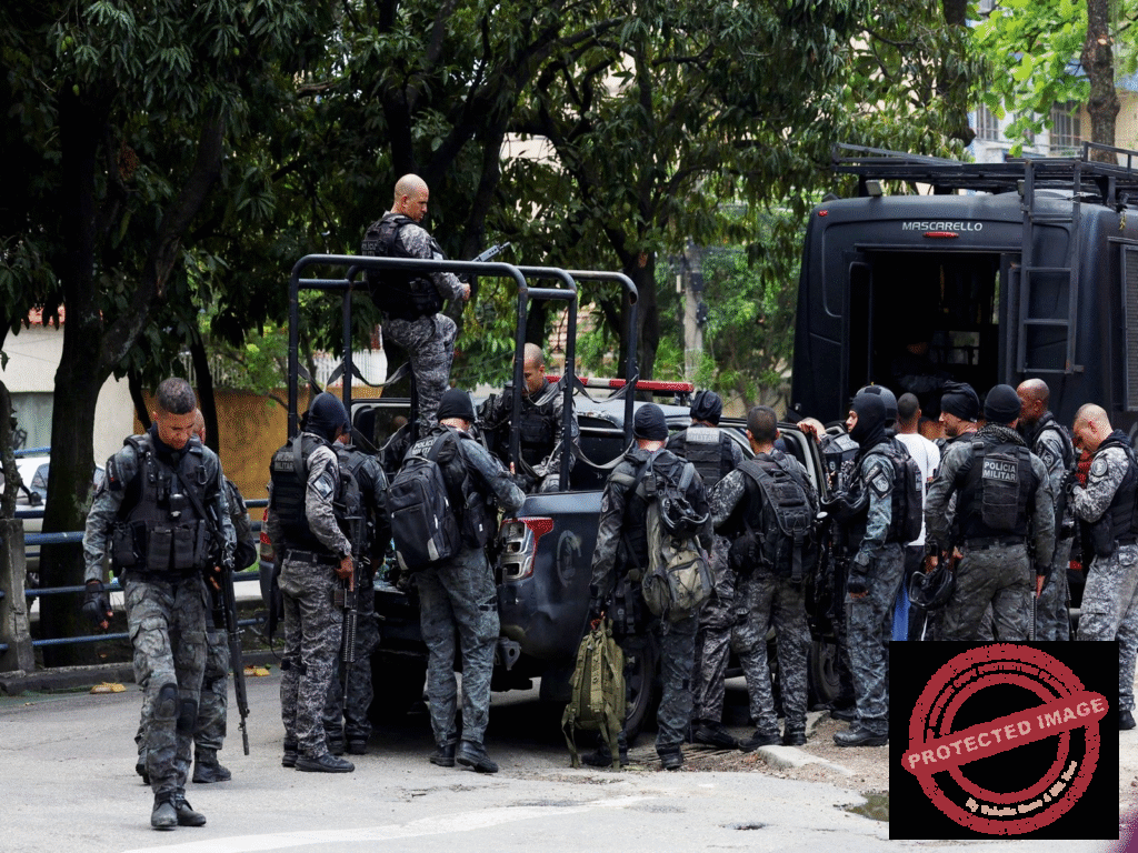 In one of Brazil’s most extensive law enforcement actions to date, Rio de Janeiro police launched a massive crackdown on the notorious Comando Vermelho criminal network