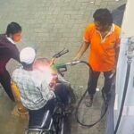 Youth Sets Fire at Raipur Petrol Pump After Being Told Not to Smoke, Video Goes Viral