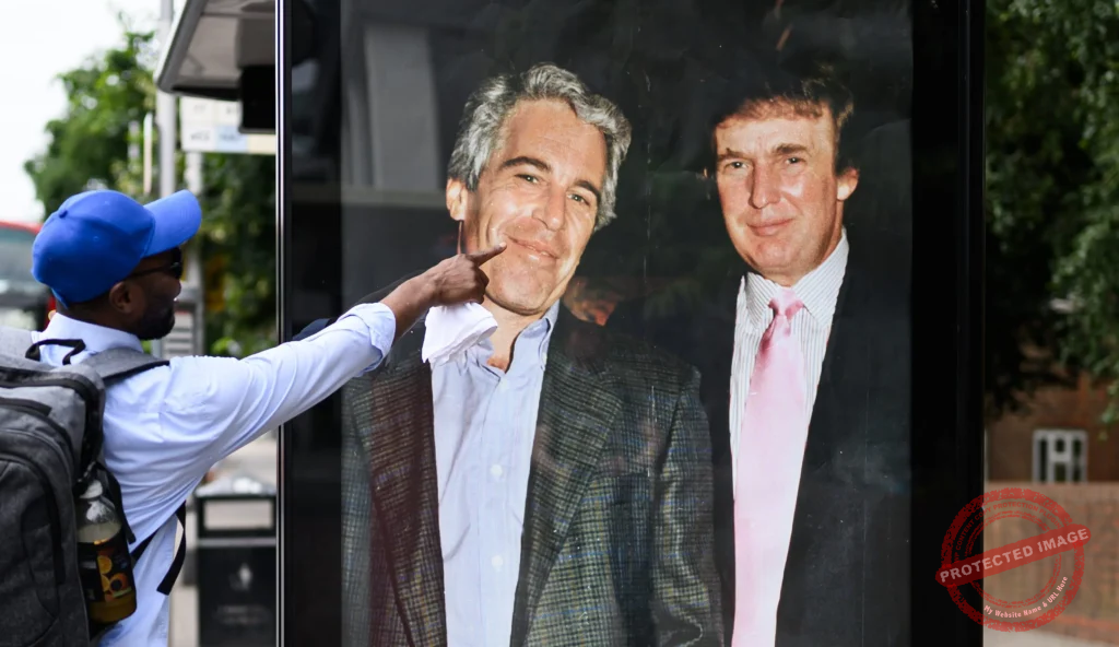 Trump and Jeffrey Epstein