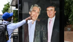 Trump and Jeffrey Epstein