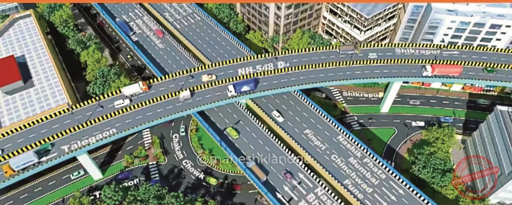 8-Lane Elevated Corridor from Nashik Phata to Khed Planned to Ease Pune Traffic Congestion