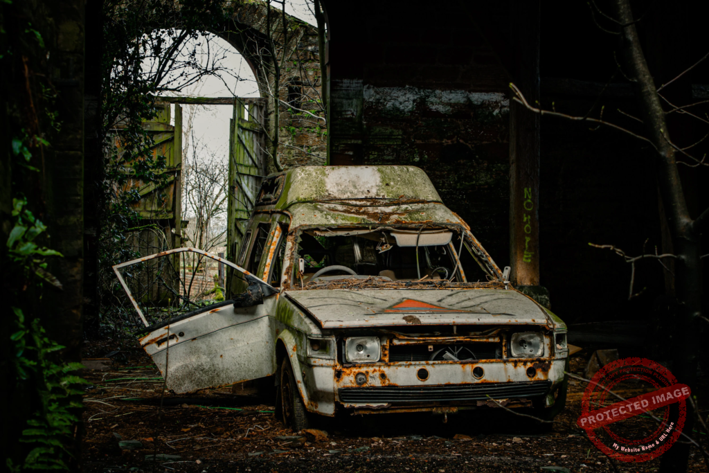 Abandoned vehicle