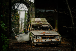 Abandoned vehicle