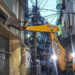 Bulldozer Action Demolishes Trinamool Office