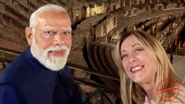 PM MOdi reaches Rome