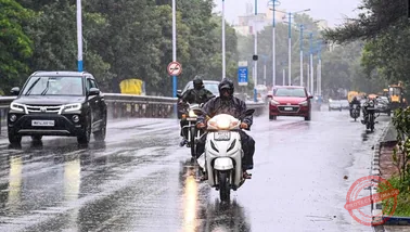 A substantial reprieve from the sweltering conditions is anticipated on Sunday and Monday, with the weather bureau projecting light to moderate showers across Mumbai, Thane, and Palghar.