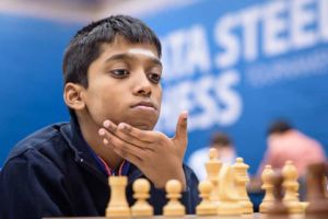 Indian Grandmaster R. Praggnanandhaa