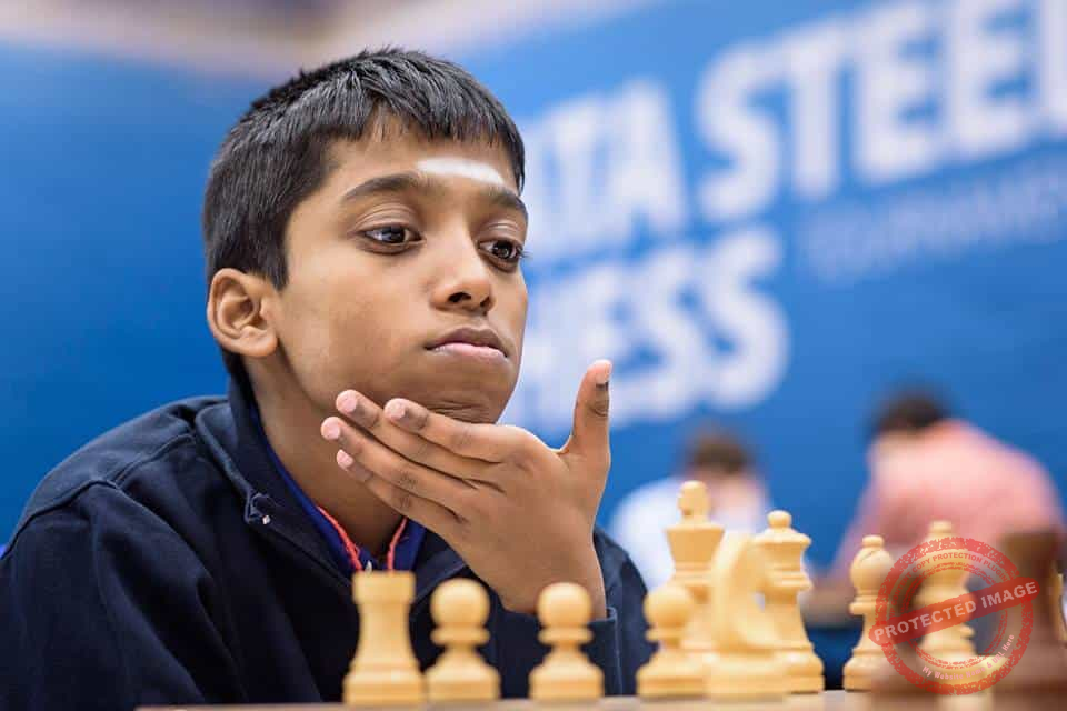 Indian Grandmaster R. Praggnanandhaa