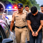 Five Arrested, Including Three Highway Police Personnel, in Alleged ₹5 Lakh Extortion Attempt on Pune – Lonavala Expressway