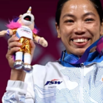 India's Mirabai Chanu Scripts History With Third Consecutive Gold Medal