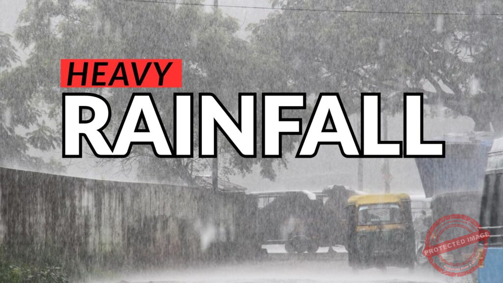 heavy rainfall