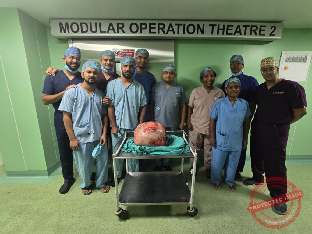 YCM Hospital Doctors Remove 20.1-kg Malignant Tumour in Life-Saving Five-Hour Surgery