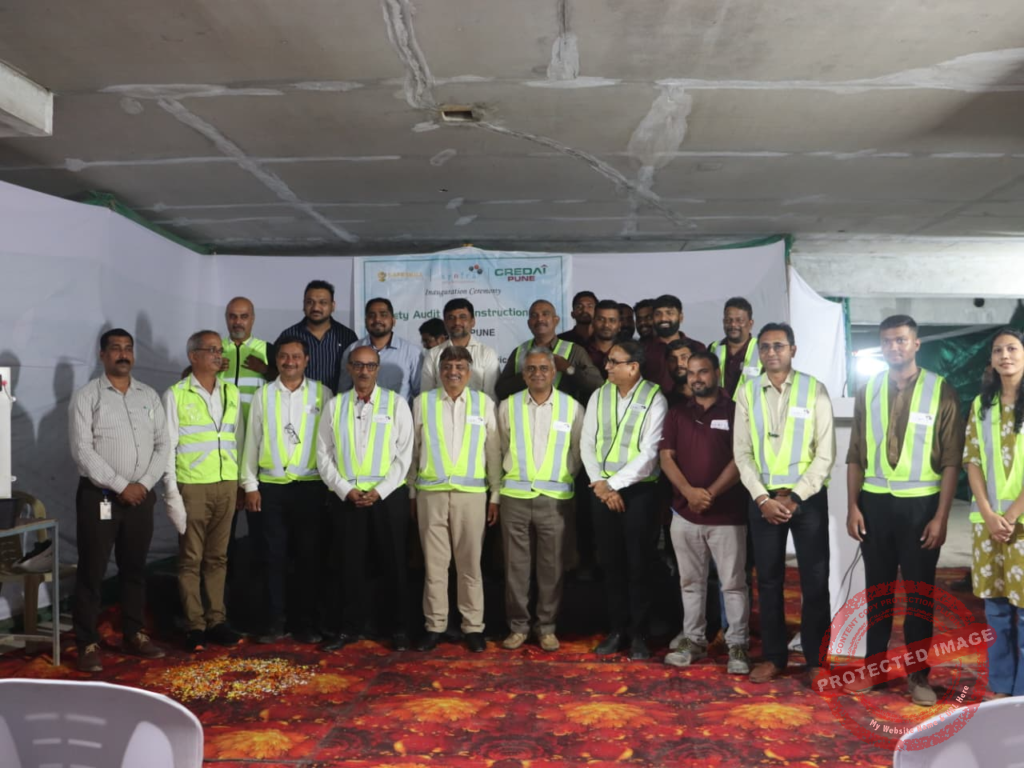 CREDAI Pune launches Site Safety Audit Initiative in association with Synergy Ski Infra Development.