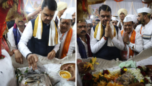 CM Devendra Fadnavis Offers Prayers at Sant Dnyaneshwar Maharaj Palkhi Ahead of Ashadhi Wari