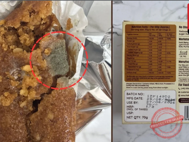 Pune Resident Alleges Fungus in Sealed Mini Cake Bought via Swiggy Instamart;