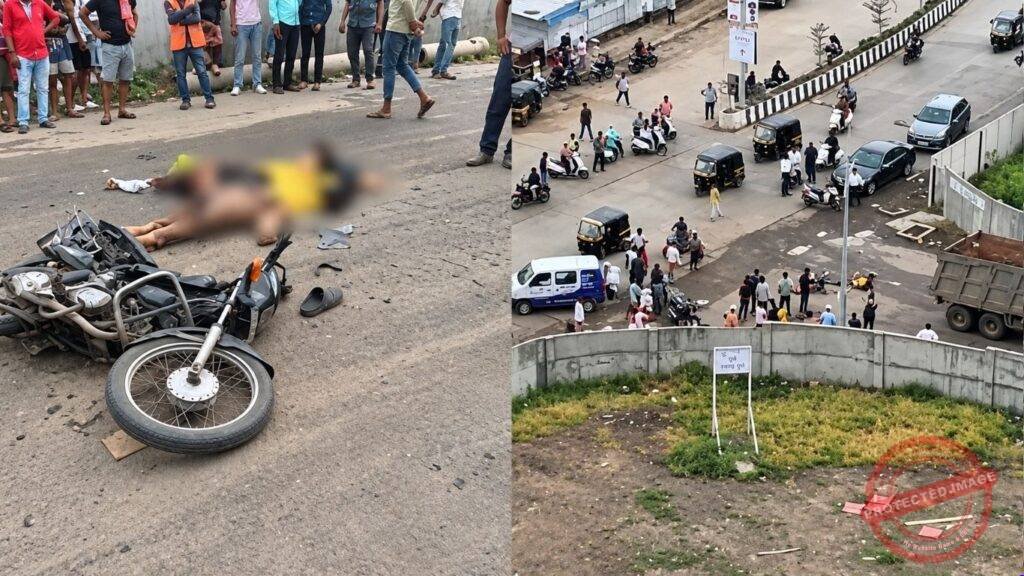 Mohammadwadi Accident: 20-Year-Old Dies, Another Seriously Injured After Motorcycle Goes Under Dumper