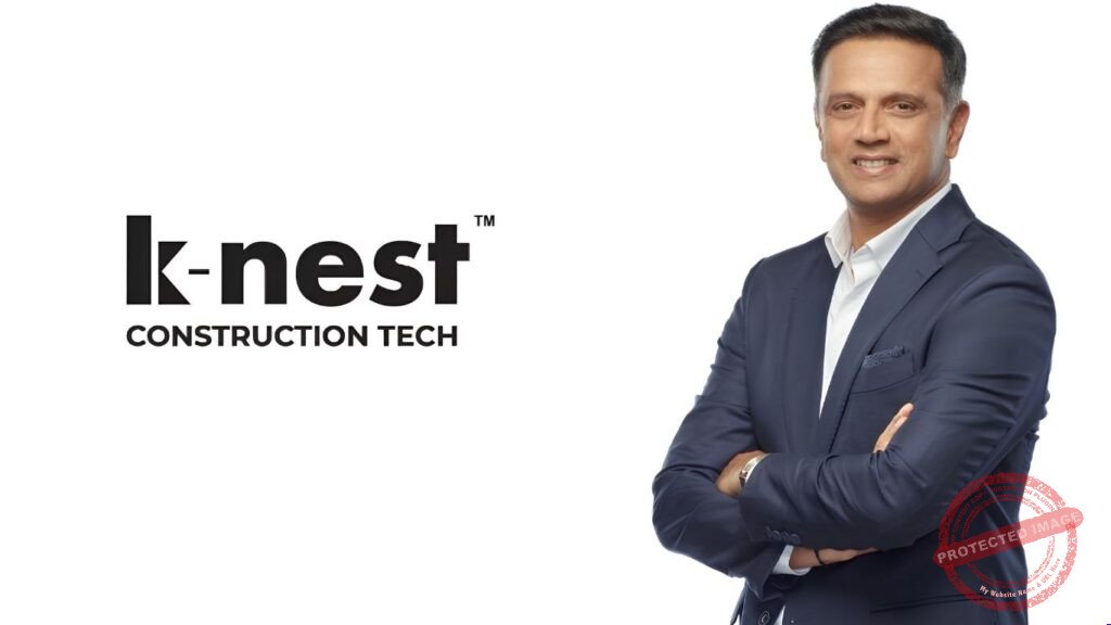 Rahul Dravid is the brand ambassador for K-nest Construction Tech