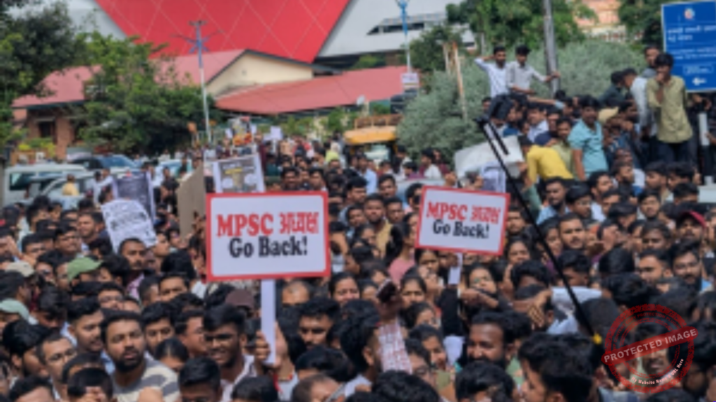 Pune MPSC Protest Day 7: Heavy Police Deployment as Rohit Pawar Warns of Pune Bandh